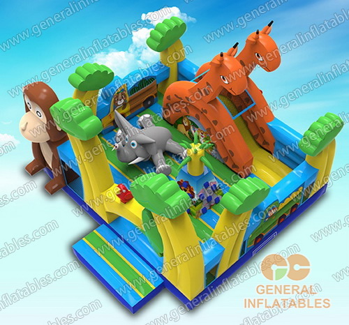 Jungle Funworld | Inflatable Funlands | Products | generalinflatables