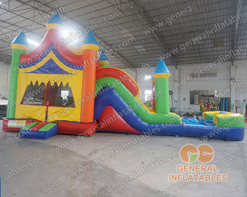 Castle Wet/dry Combo | Water Combos | Products | generalinflatables