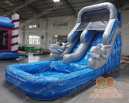 Inflatable Dolphin Water Slide | Inflatable Water Slides | Products ...